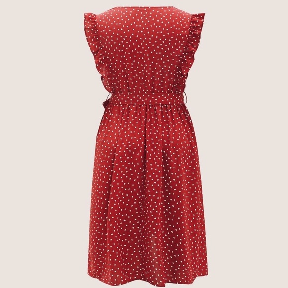 NWT Bloomchic Polka Dot Dress – Size 12/L (waist tie not included) - Picture 4 of 8
